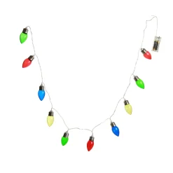 10 Mulitcolour Retro Light Bulb String Lights Fairy Lights|