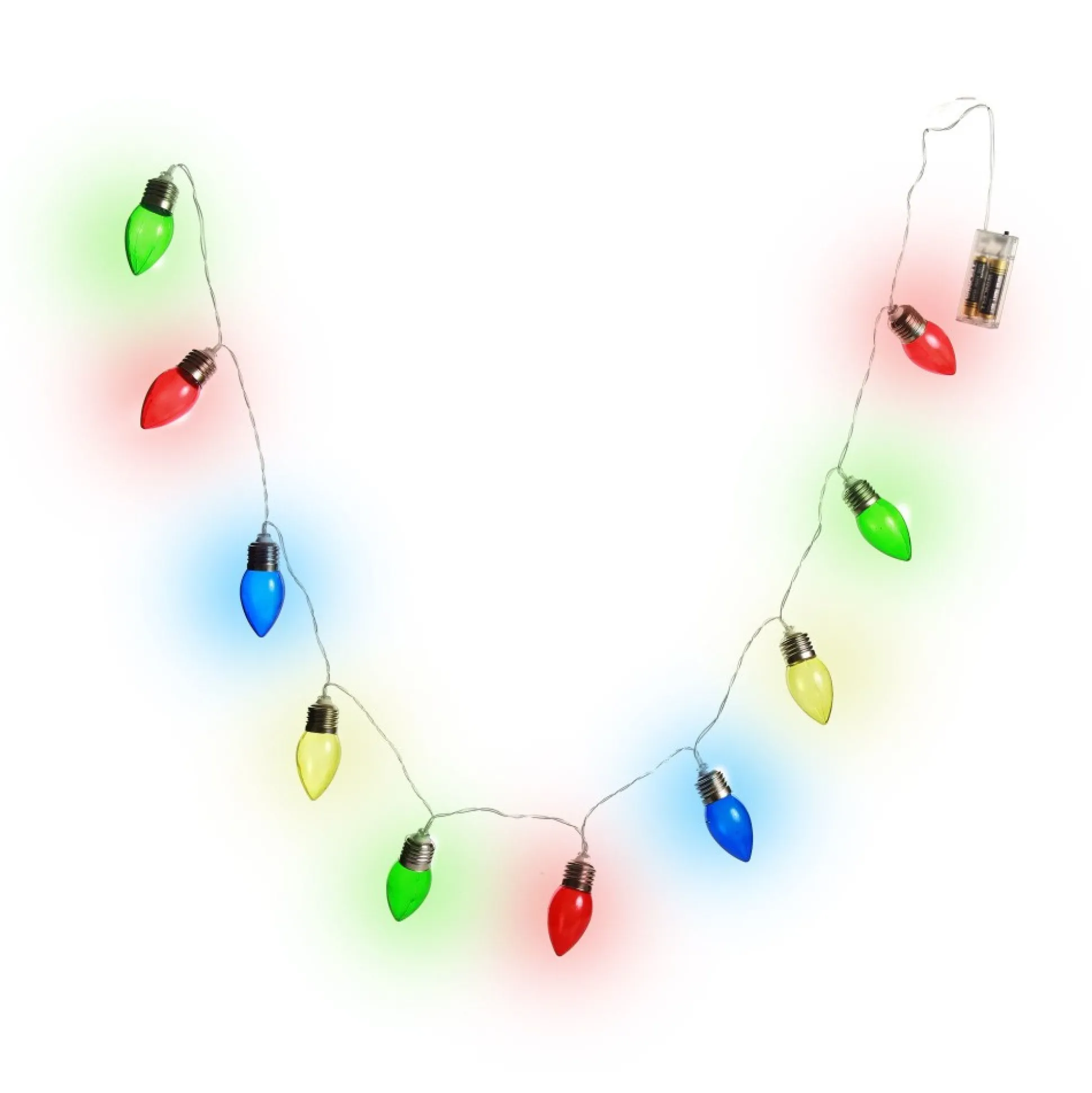 10 Mulitcolour Retro Light Bulb String Lights Fairy Lights|