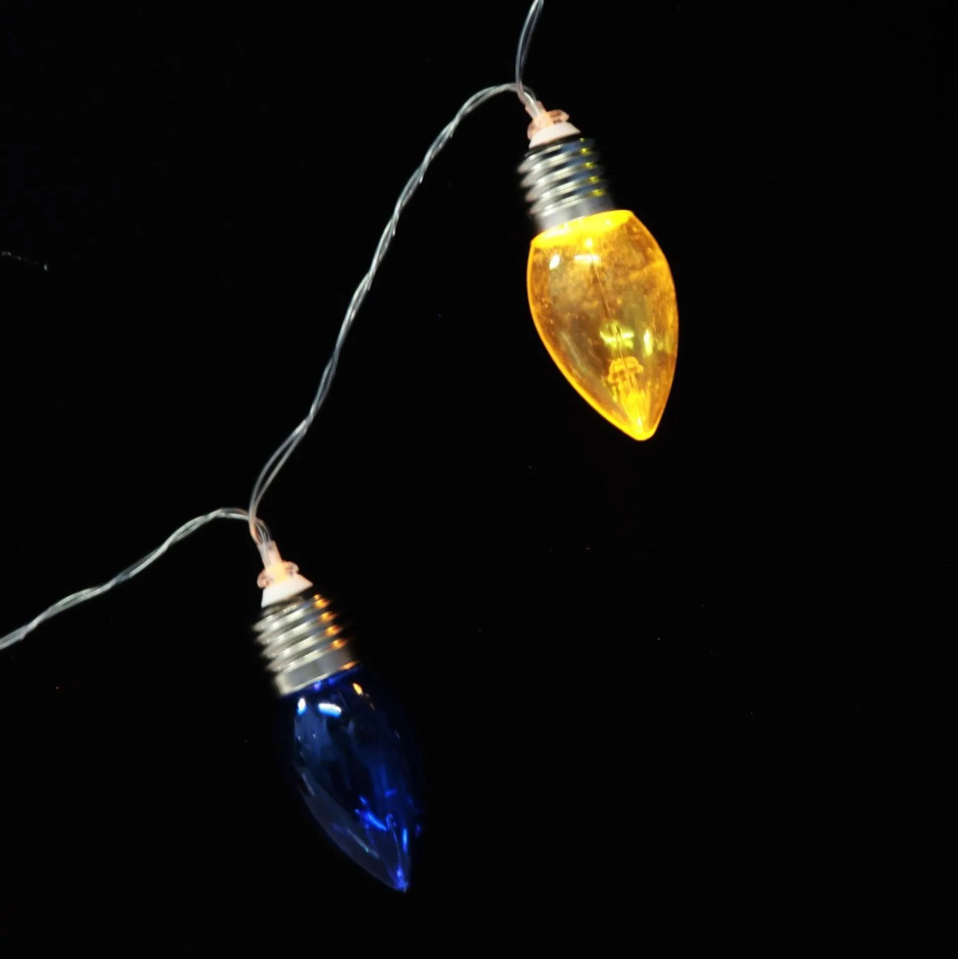 10 Mulitcolour Retro Light Bulb String Lights Fairy Lights|