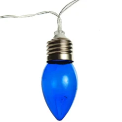 10 Mulitcolour Retro Light Bulb String Lights Fairy Lights|