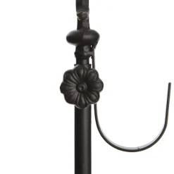 Adjustable Black Christmas Wreath Stand Wreath Hangers And Stands|