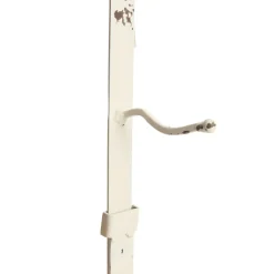 Adjustable White Wreath Hanger with Candle Holder Wreath Hangers And Stands|