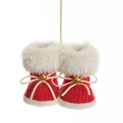Adorable Red Mini Moccasins Tree Decoration Christmas Tree Decorations|