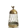 Antique Gold Metal Decorative Birdcage Christmas Ornaments|