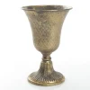 Antique Gold Metal Tall Vase Table Centrepiece Christmas Table Centrepieces|