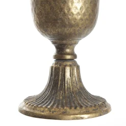 Antique Gold Metal Tall Vase Table Centrepiece Christmas Table Centrepieces|