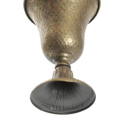 Antique Gold Metal Tall Vase Table Centrepiece Christmas Table Centrepieces|