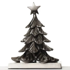 Antique Silver 3D Tree Christmas Stocking Hanger Stocking Hangers|