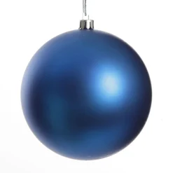 Assorted Decorative Red and Blue Shatterproof Christmas Baubles - Set of 4 Christmas Bauble Sets|