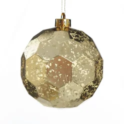 Assorted Gold Mercury Shatterproof Christmas Baubles - Set of 6 Christmas Bauble Sets|