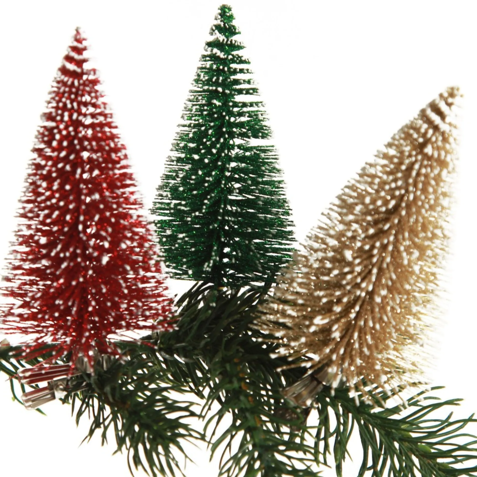 Assorted Mini Christmas Tree Clips - Set of 3 Christmas Tree Decorations|