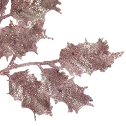 Assorted Pink Glitter Christmas Pick Trio Christmas Pick|