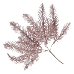 Assorted Pink Glitter Christmas Pick Trio Christmas Pick|