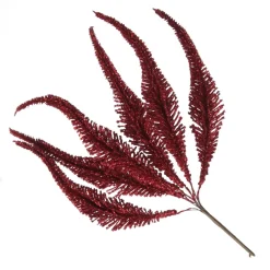 Assorted Red Glitter Christmas Pick Trio Christmas Pick|