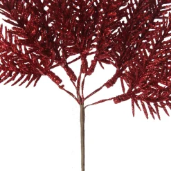 Assorted Red Glitter Christmas Pick Trio Christmas Pick|