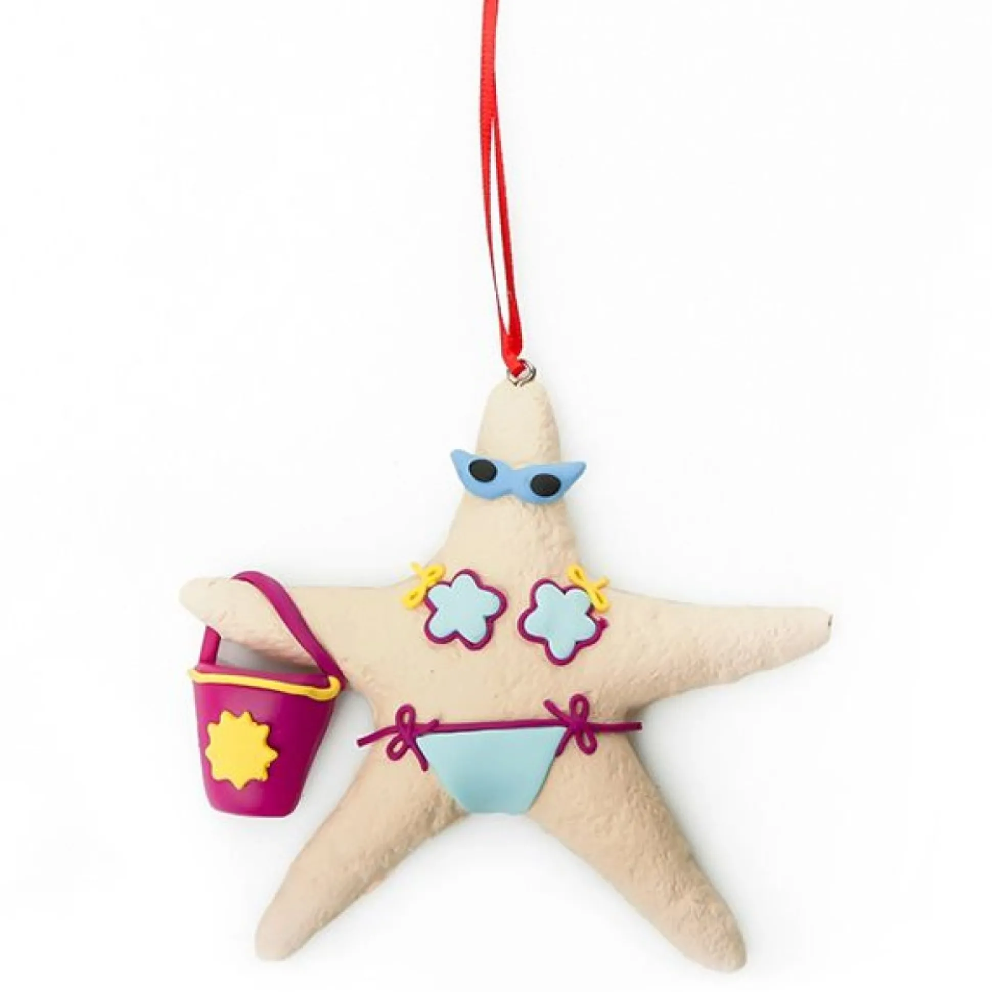 Beach Girl Starfish Decoration Christmas Tree Decorations|