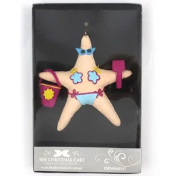 Beach Girl Starfish Decoration Christmas Tree Decorations|