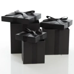Black Gift Box Gift Wrap, Boxes, Bags & Tags|