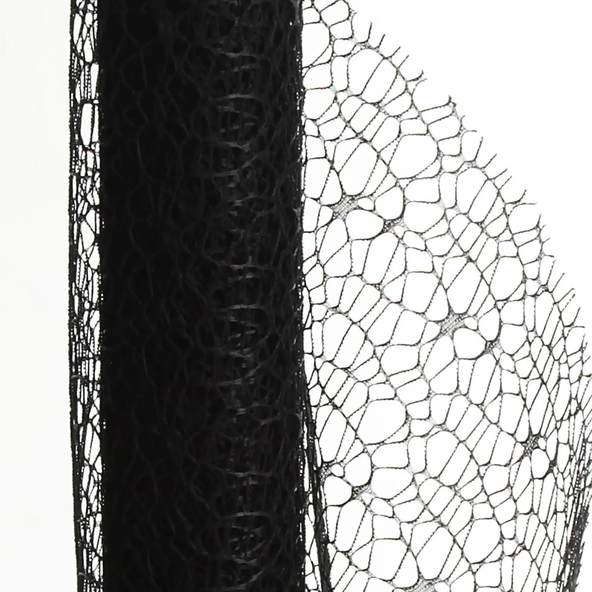 Black Lace Spider Mesh Roll Decomesh|