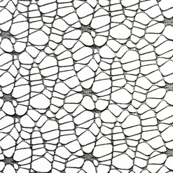 Black Lace Spider Mesh Roll Decomesh|