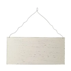 Blank Wooden Craft Plaque with Wire Hanger Christmas Craft Supplies|