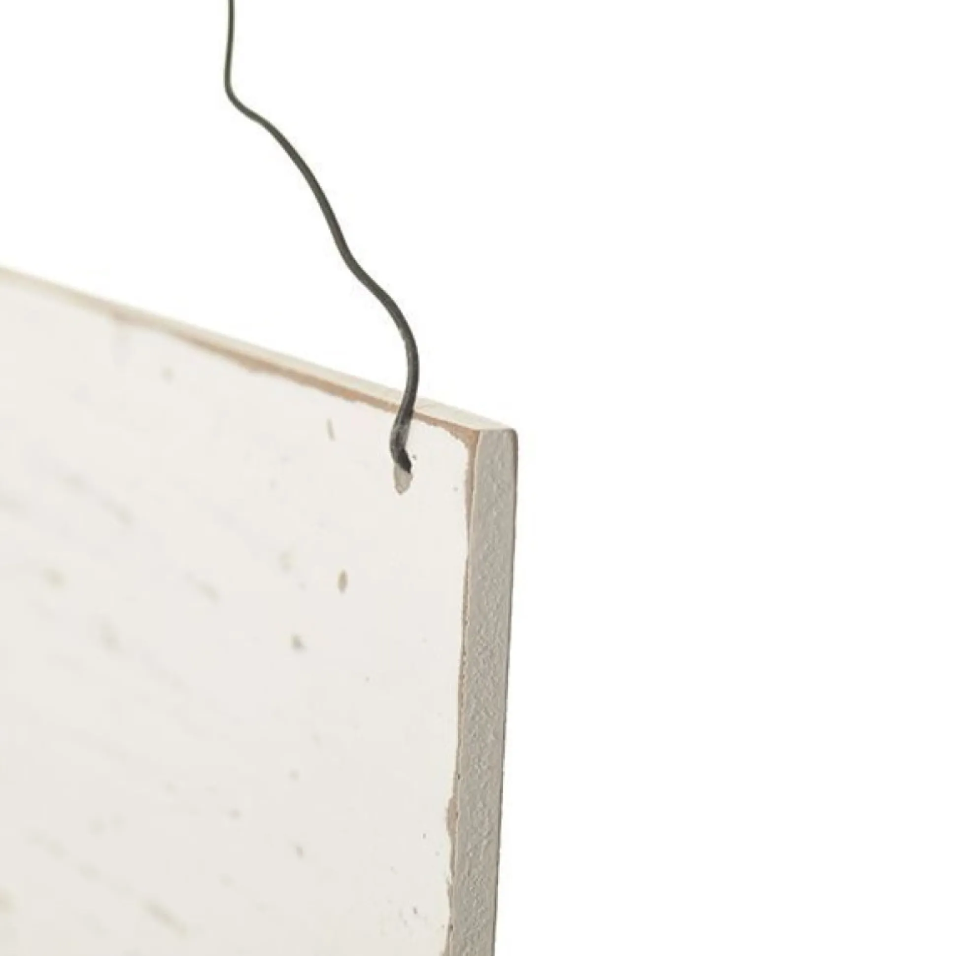 Blank Wooden Craft Plaque with Wire Hanger Christmas Craft Supplies|