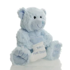 Blue Baby's First Christmas Teddy Babys First Christmas|