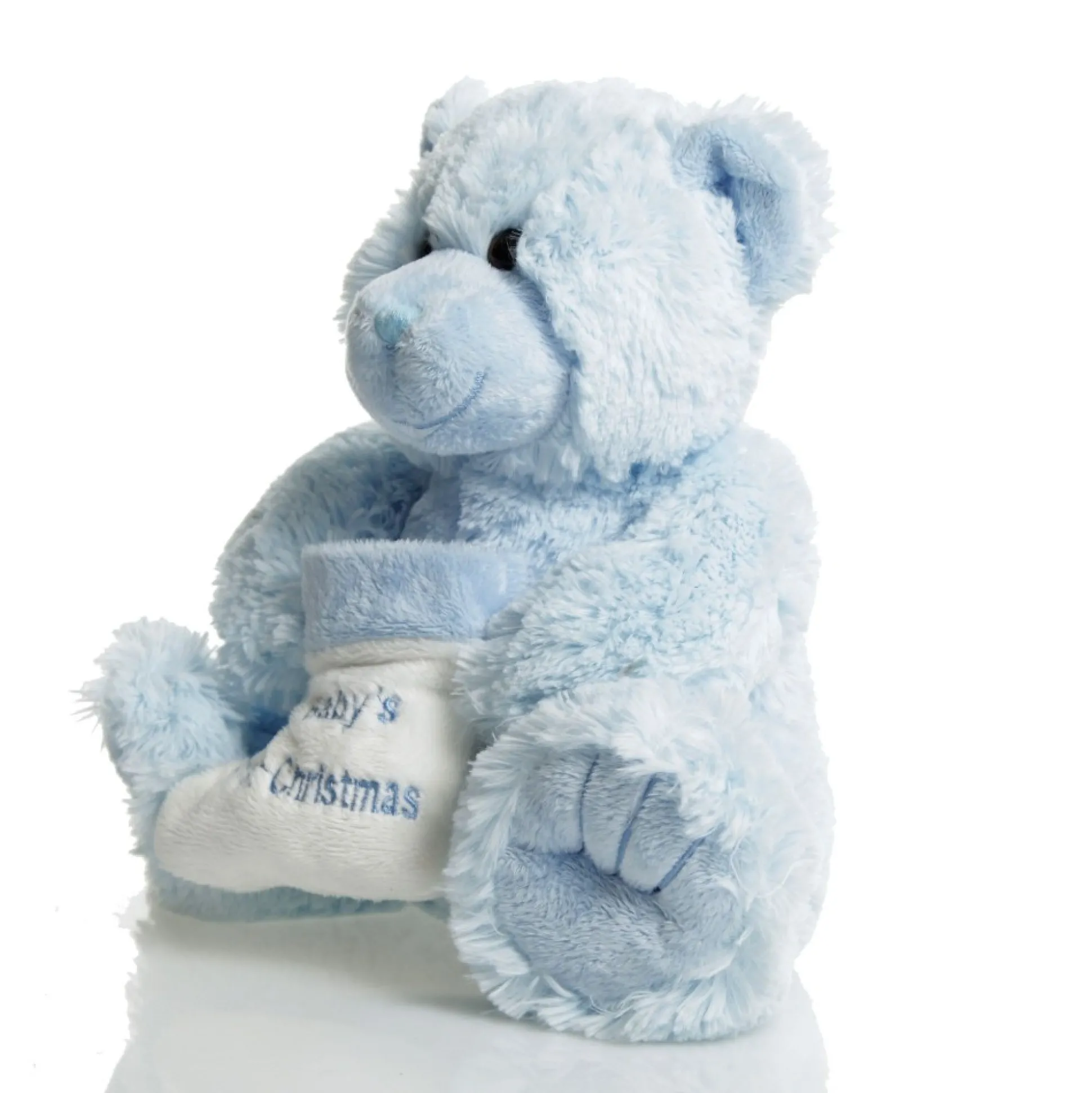 Blue Baby's First Christmas Teddy Babys First Christmas|