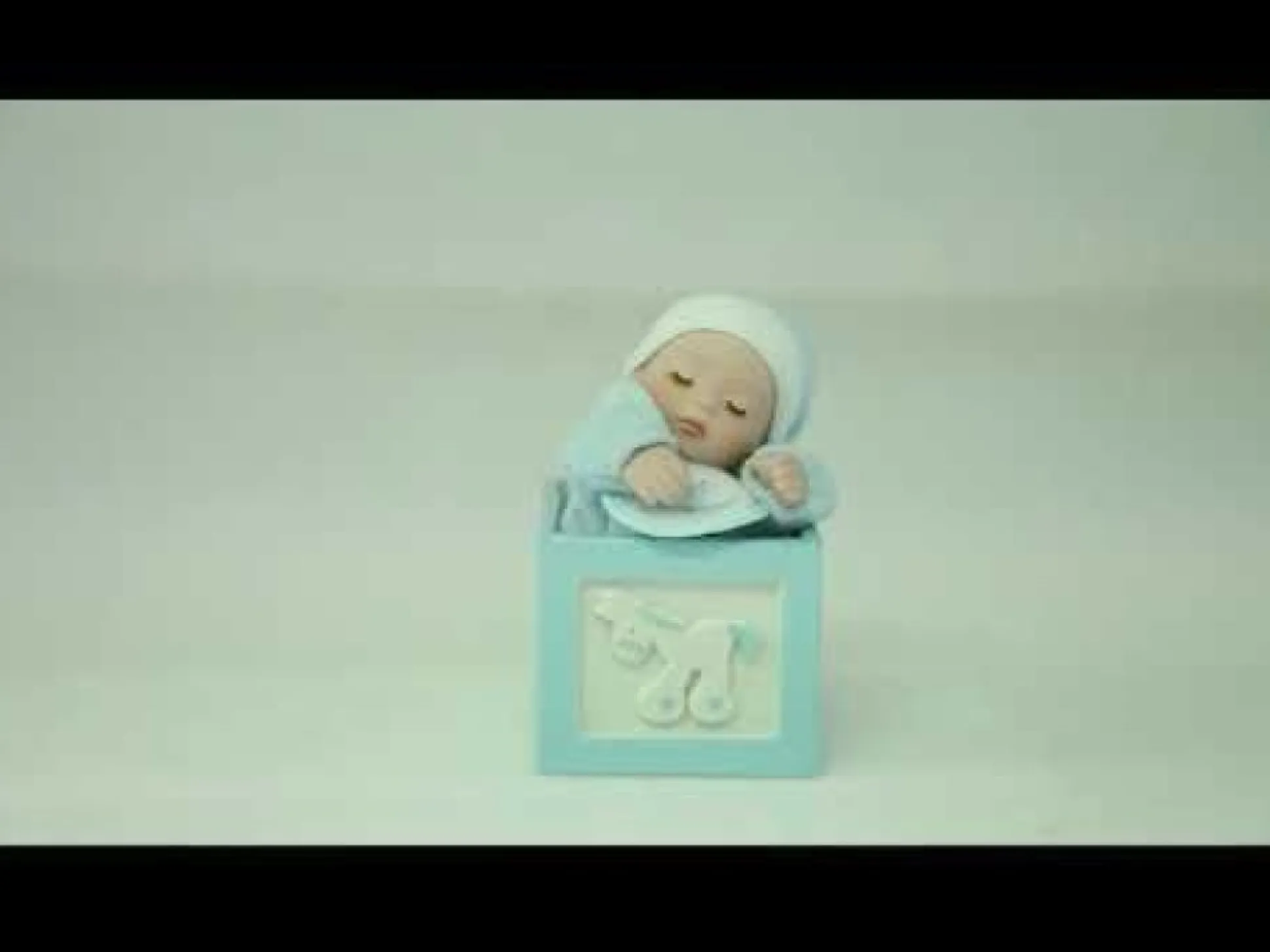 Blue Baby's 1st Christmas Box Babys First Christmas|