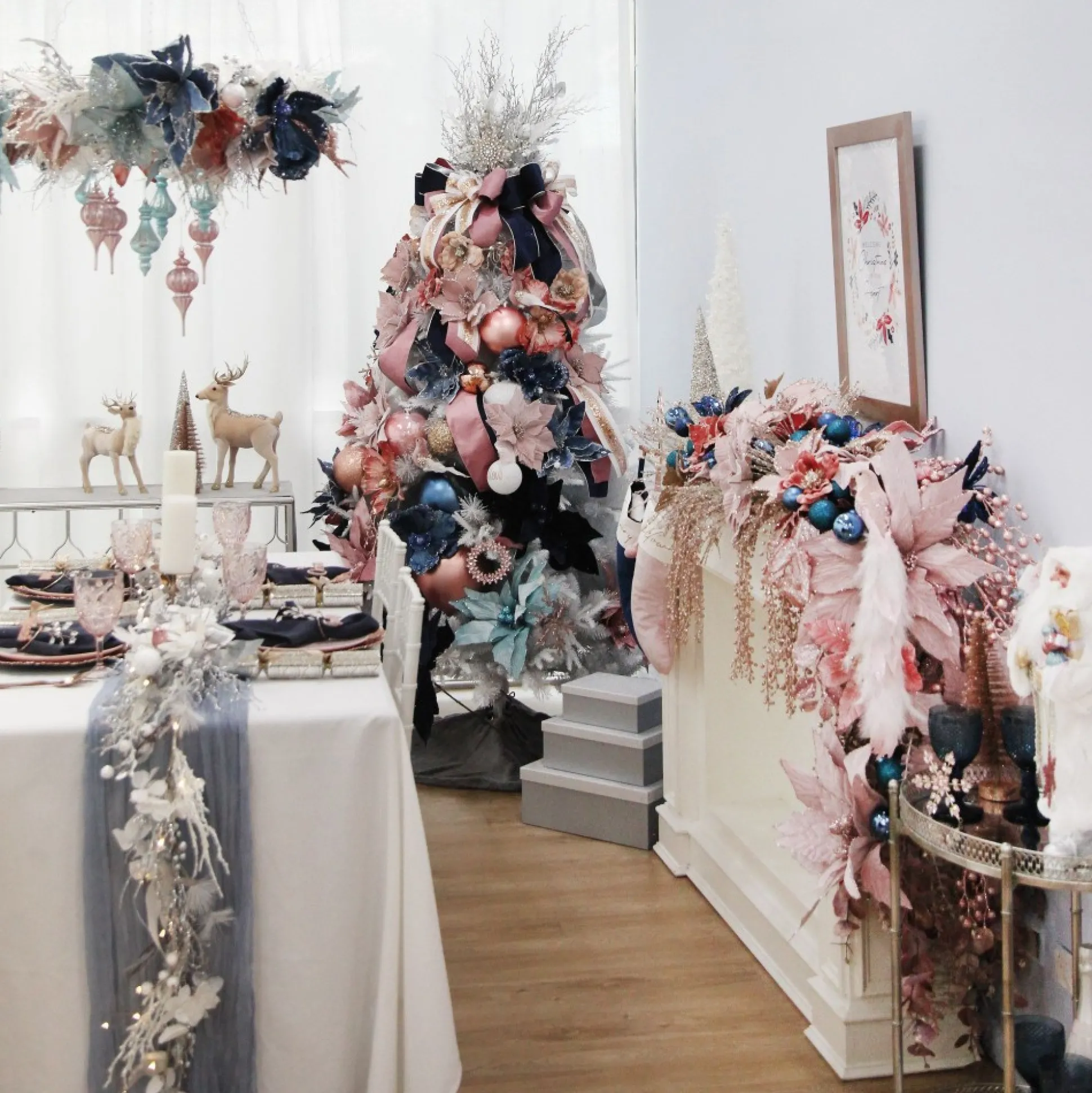 Blue Glitter and Sequin Butterfly Clip Butterflies And Birds|