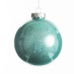 Blue Glitter Christmas Bauble Decorative Christmas Baubles|