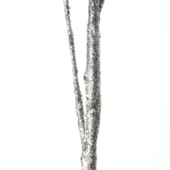 Blue Glitter Christmas Ball Trio Pick Christmas Tree Picks|