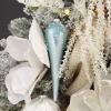 Blue Icicle Hanging Long Drop Decoration Finials And Drops|