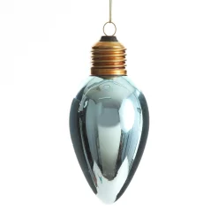 Blue Light Bulb Hanging Christmas Decoration Christmas Tree Decorations|
