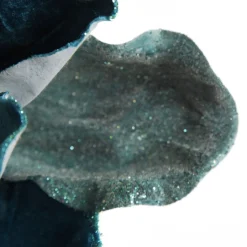 Blue Magnolia Flower on Stem Christmas Flowers|