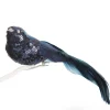 Blue Sequin Bird Clip Butterflies And Birds|
