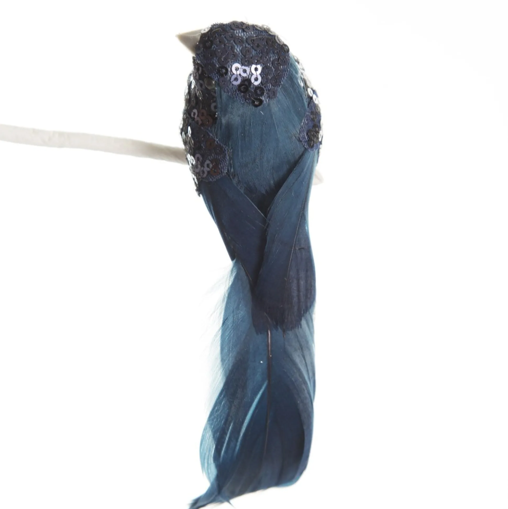 Blue Sequin Bird Clip Butterflies And Birds|
