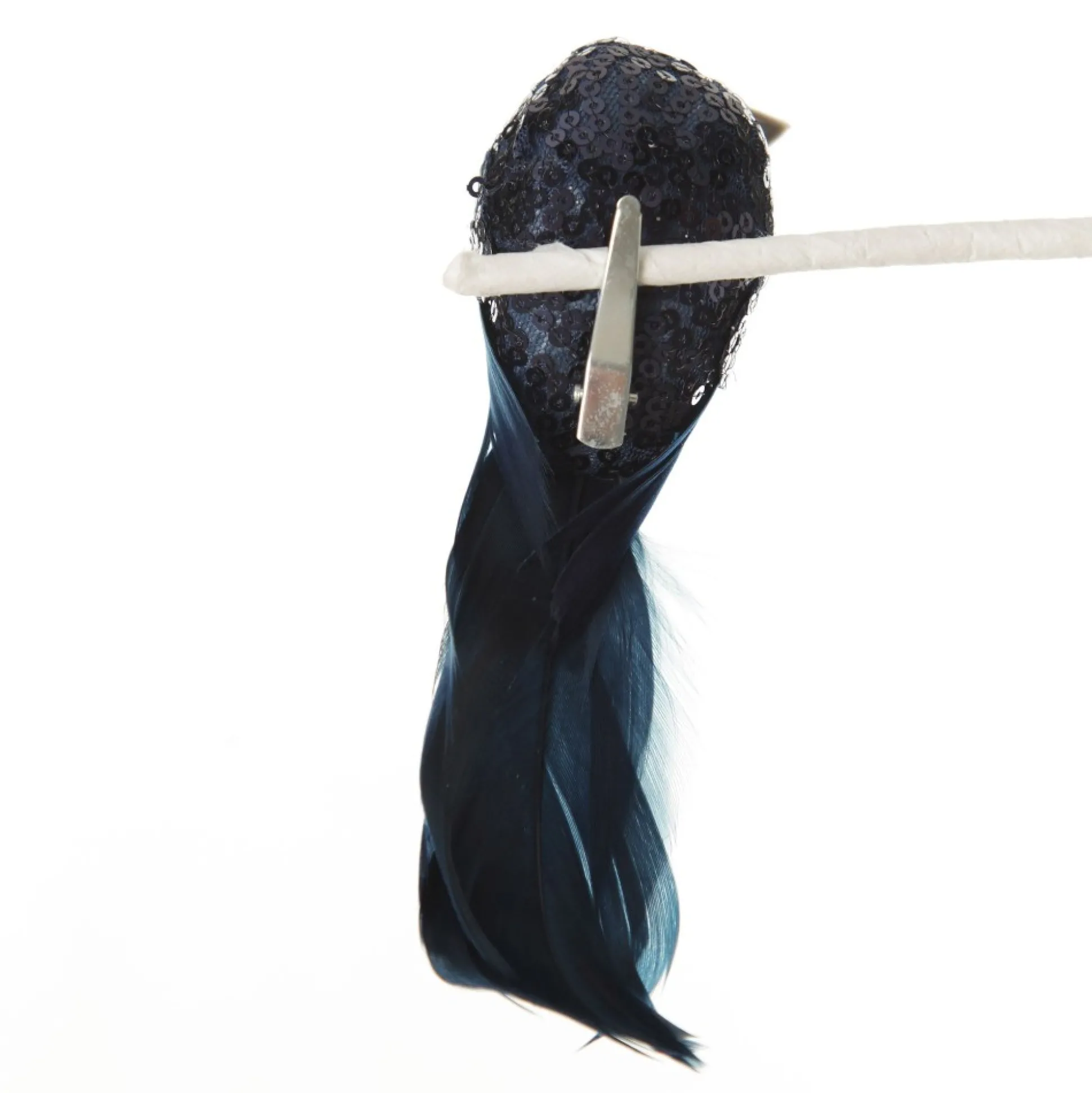 Blue Sequin Bird Clip Butterflies And Birds|