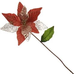 Blush Velvet Sequin Flower Christmas Flowers|