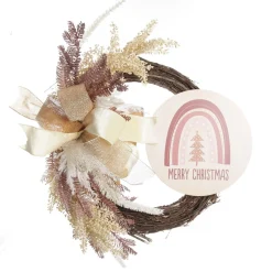 Bo Ho Ho Glam Christmas Wreath Plaque Diy Wreaths|