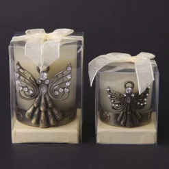 Brass Angel Tea Light Christmas Candles And Scents|