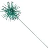 Bright Blue Starburst Sparkle Pick Christmas Tree Picks|