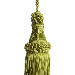 Bright Green Tassel Christmas Tree Decorations|