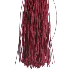 Burgundy Tassel with Bead Christmas Tree Decorations|