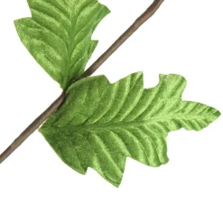 Burgundy Velvet Poinesttia Flower Stem with Gold Glitter Christmas Flowers|