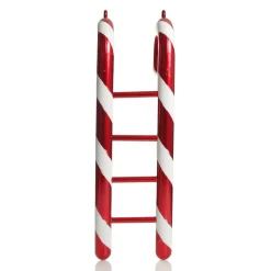 Candy Cane Stripe Ladder Christmas Ornament Christmas Ornaments|