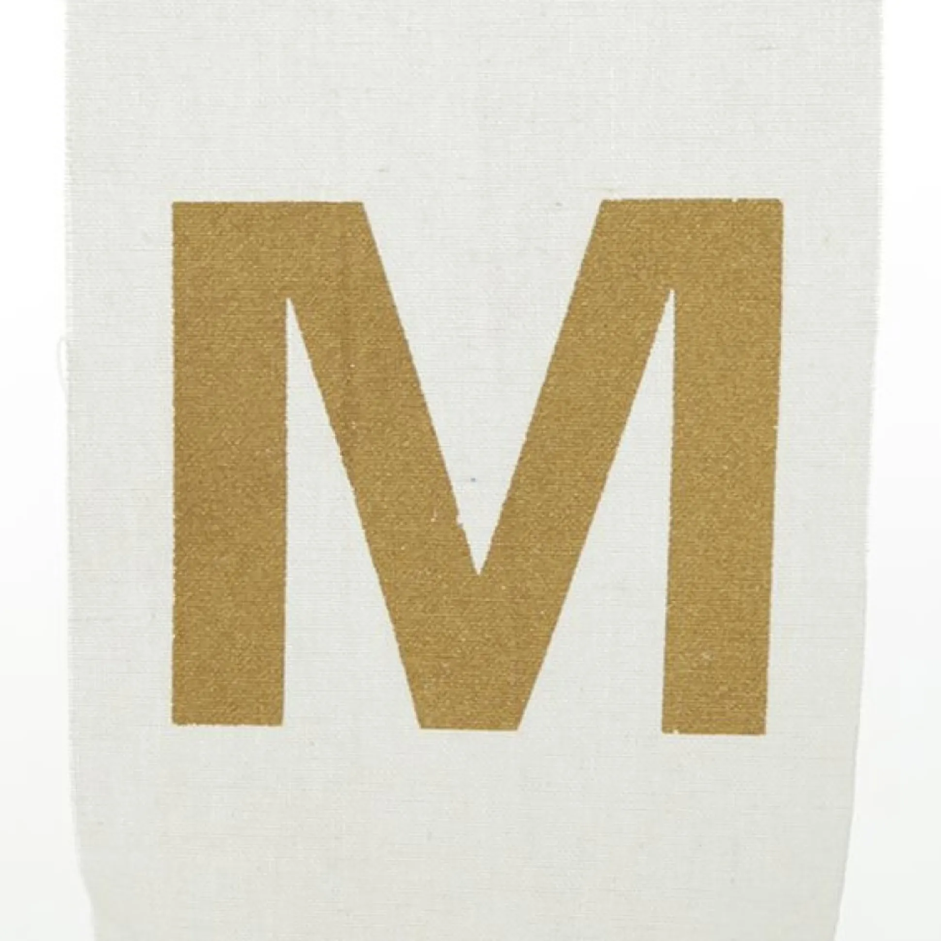 Canvas Gold Merry Christmas Printed Bunting Tree Garlands|