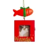 Cat Frame Ornament Personalised Decorations|