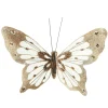 Champagne and Gold Butterfly Clip Butterflies And Birds|