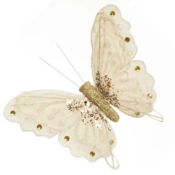 Champagne Butterfly Clip Butterflies And Birds|